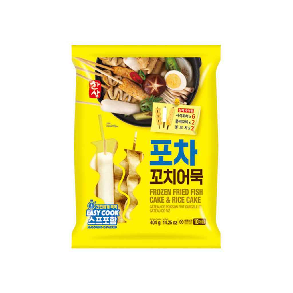 FROZEN FRIED FISH CAKE&RICE CAKE W/ SOUP BASE 404g